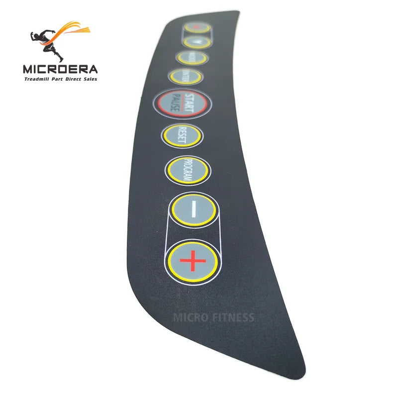 For MBH S900 Treadmill Quick Start Stop Button keyboard Film BH Treadmill Button Film Button Sticker Membrane Switch Sticker