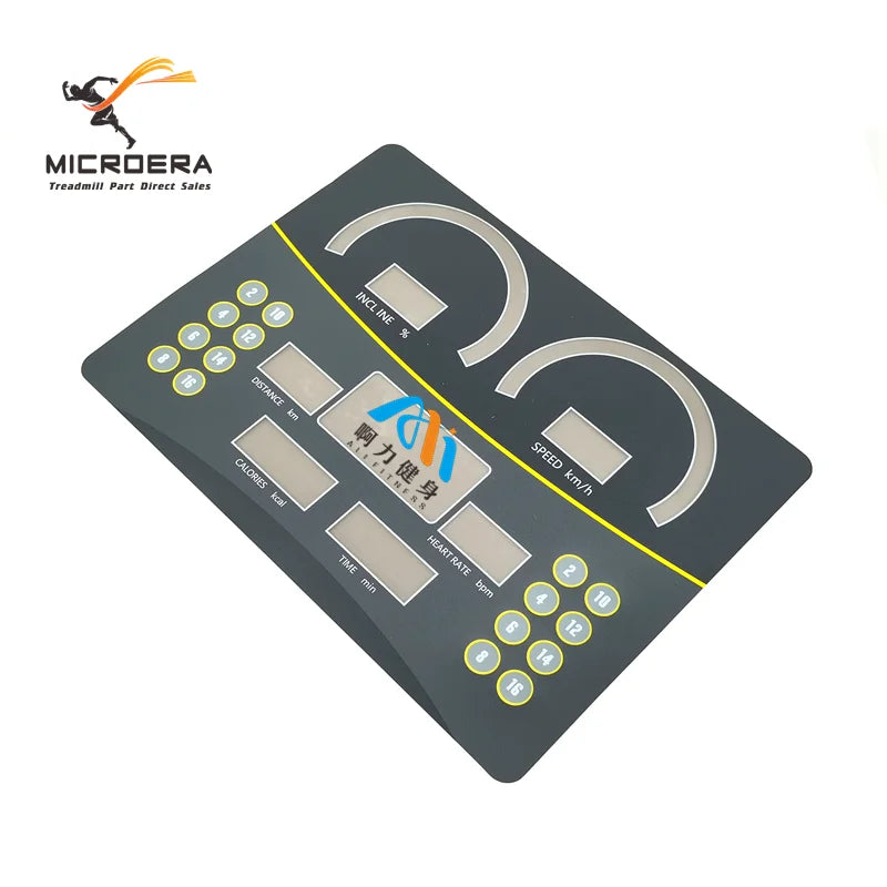 New S900 treadmill button film of mbh treadmill accessories Treadmill Button keyboard Film Button Sticker Membrane Switch