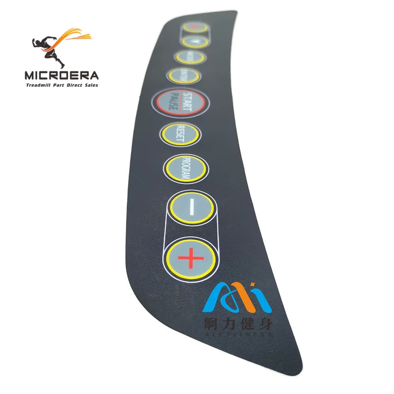 Button keyboard Film for MBH S900 BH Treadmill Button Film Button Sticker Membrane Switch Sticker