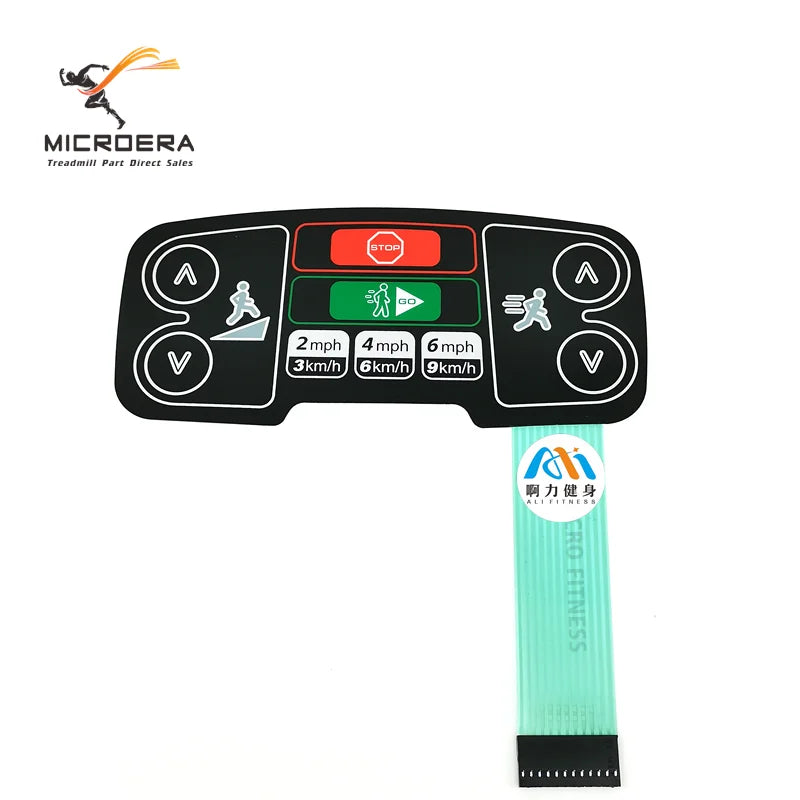 New Treadmill Button keyboard for Life fitness 95TE A95T S3 Treadmill Console panel Membrane switch Tredamill button Parts