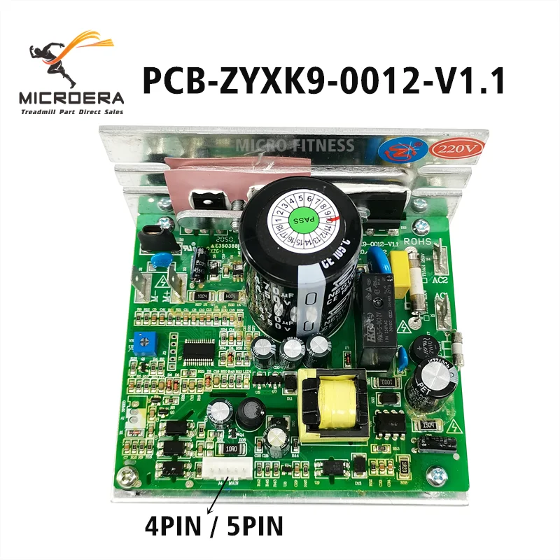 Treadmill Motor Control board Controller PCB-ZYXK9-0012-V1.1 for BH fitness T100BT6441 Circuit board Power supply board ZYXK9