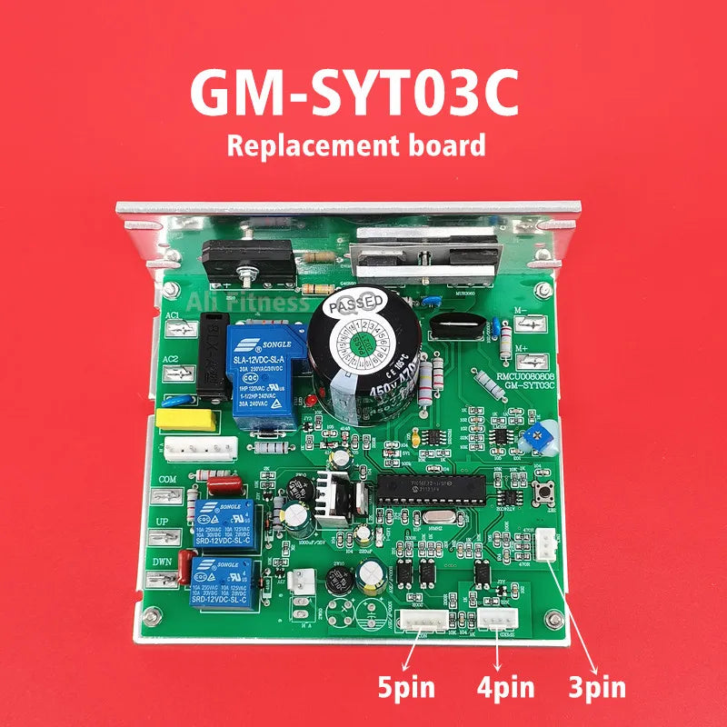 GM SYT03C RMCU0080808 Treadmill Motor Controller for SHUA OMA MYDO Optimal Step Health Treadmill Lower Control Circuit Board