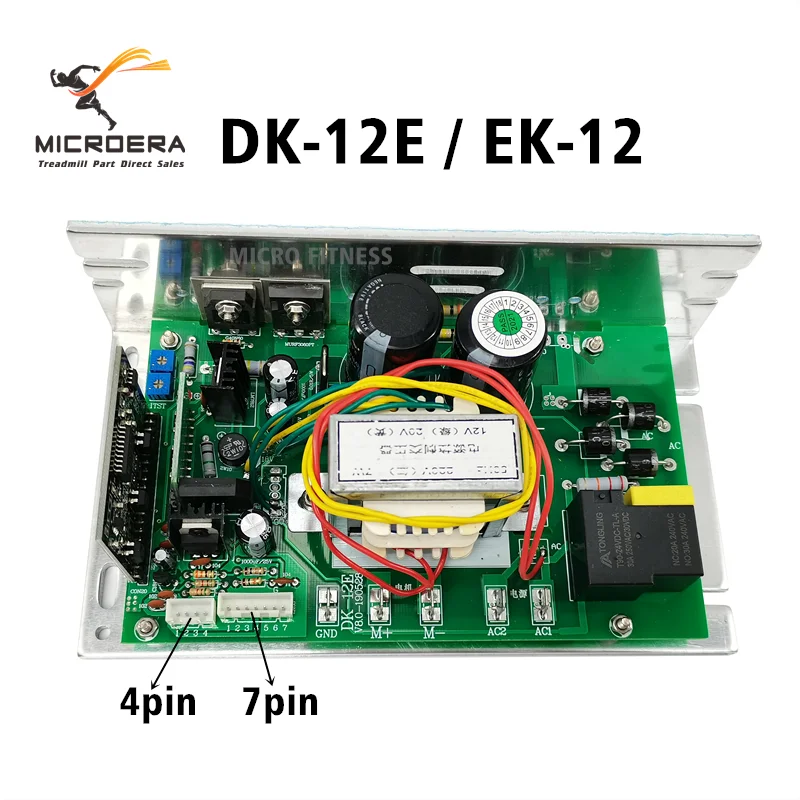 New DK-12E Treadmill Motor Controller EK-12 for HX Treadmill Circuit board Control board Driver Power Supply Board DK 12E EK 12