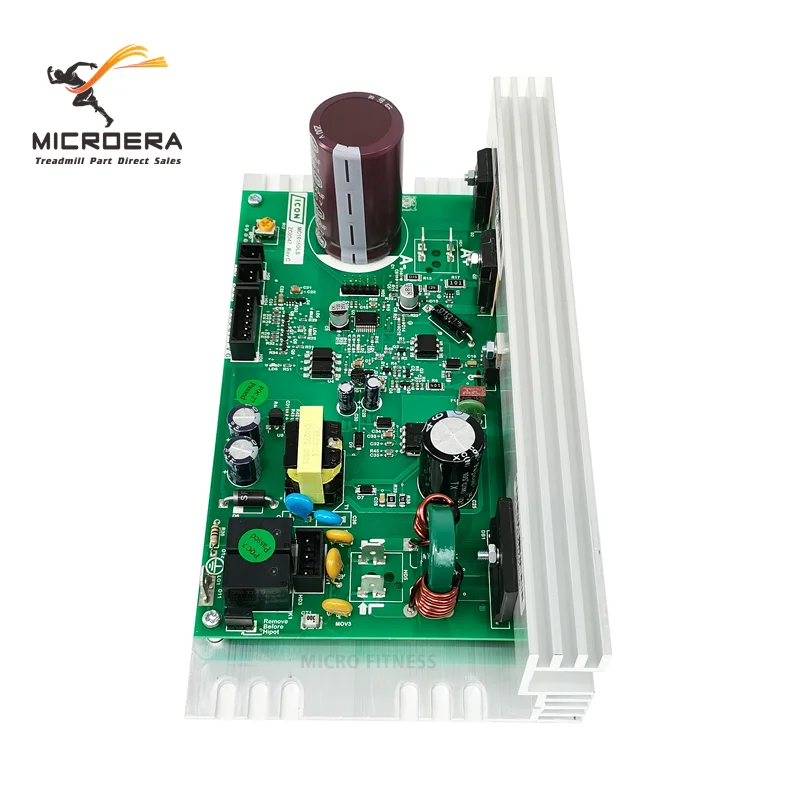 black MC1618DLS ZC0547 REV C 321666 MC1618DLS-TZ U2CODE012 Proform Reebok Norditrack Treadmill Motor Control Board Controller
