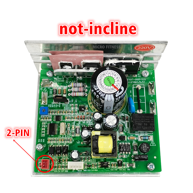 Treadmill Motor Speed Controller Control Panel Board PCB ZYXK7 1010 V1.4 PCB-ZYXK7-0010-V1.5