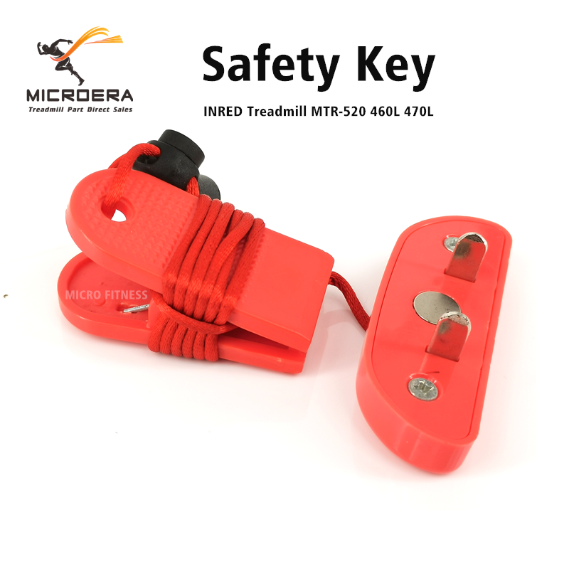 Original INRED MTR-520 460L 470L Treadmill Magnetic Safety Key Running Machine Emergency Safety Switch Stop lock lock start key