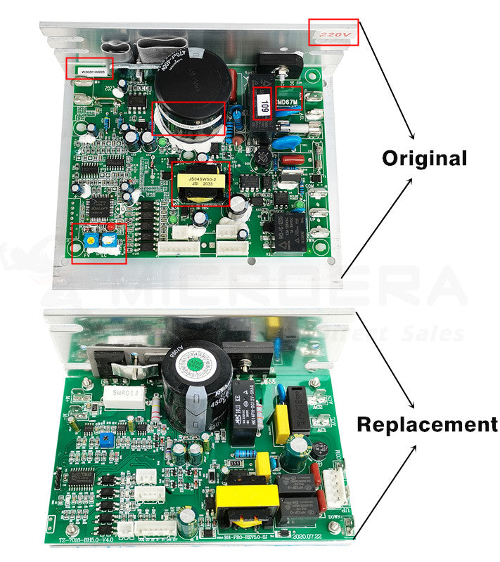BH DK City NB702028 Treadmill Controller Control board Endex DCMD67 DCMD67M