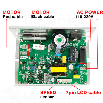 BH Treadmill Motor Controller Control board Driver EXDEX DCMD67