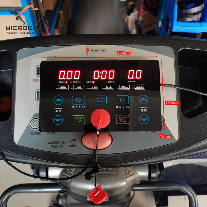 Universal Treadmill display instrument panel Screen