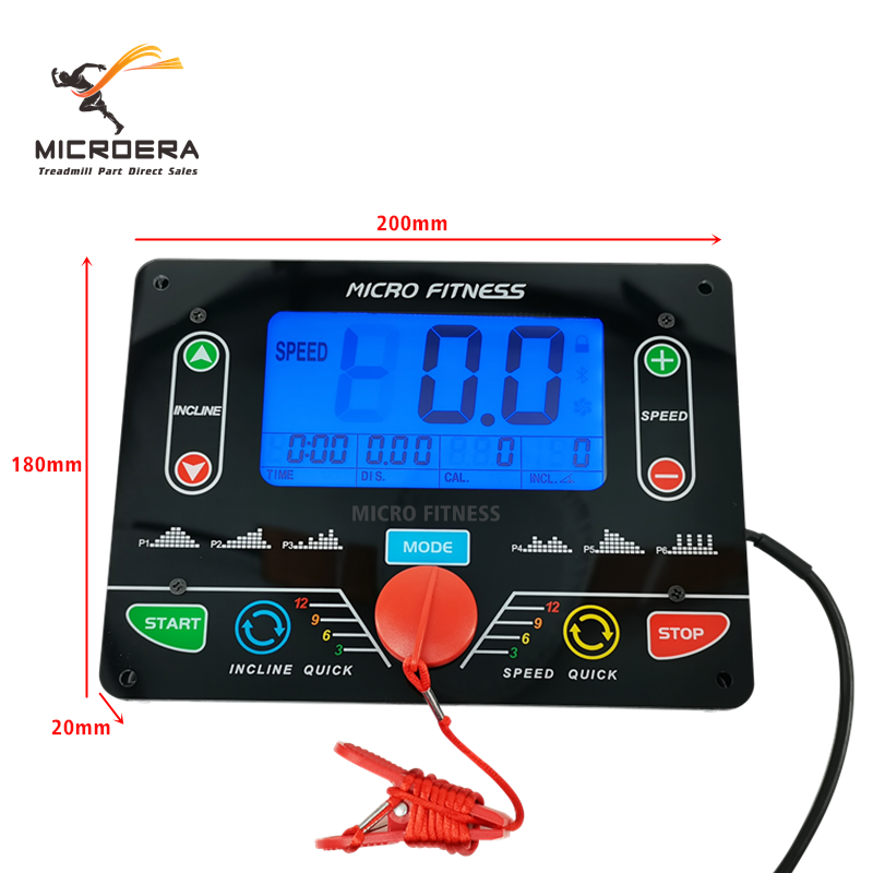 Universal Treadmill display instrument panel Screen
