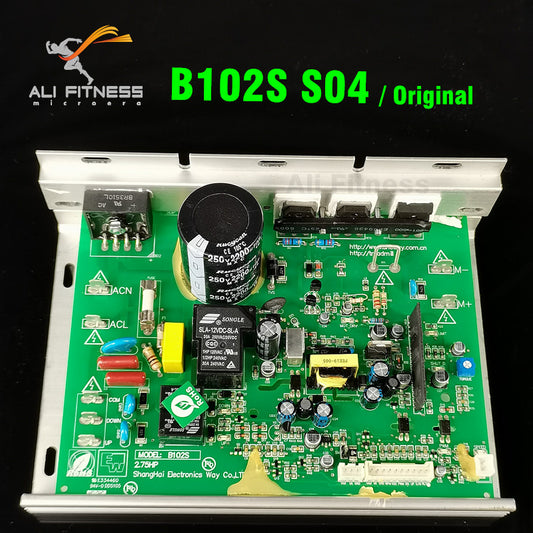 DYACO & Johnson & Horizon Treadmill Controller Control Panel Model: B102S S04 S07 Circuit Board Driver Board Power Supply Board