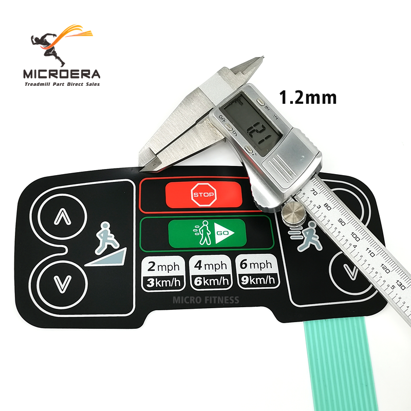 Treadmill Numbers Buttons Life fitness 95TE A95T S3 Treadmill Button Parts Console panel switch ...