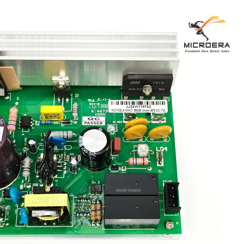 MC2100E MC2100 ELS MC2100 ELS 18w-2y Europe 220 vTreadmill Motor Control panel 359336 Controller Circuit Board