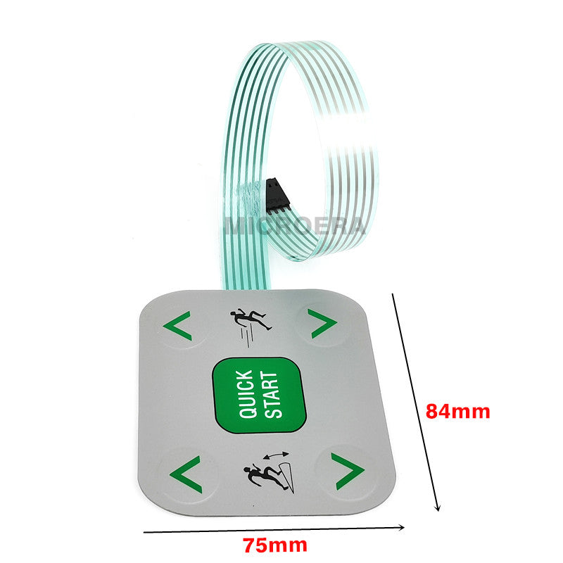 PRECOR C932 C932i C954 C954i 932 932i 954 Quick start stop button keyboard for precor 954 954i 932 932i 956 956i 966 966i Treadmill parts for PRECOR repair