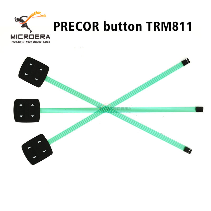 PRECOR TRM811 TRM832 TRM833 TRM885 Treadmill Elliptical machine Quick start stop Button Keypad keyboard Console panel Membrane Switch