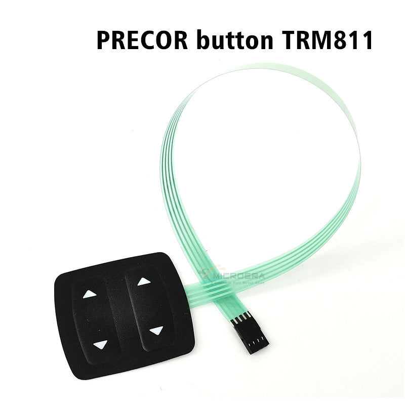 PRECOR TRM811 TRM832 TRM833 TRM885 Treadmill Elliptical machine Quick start stop Button Keypad keyboard Console panel Membrane Switch