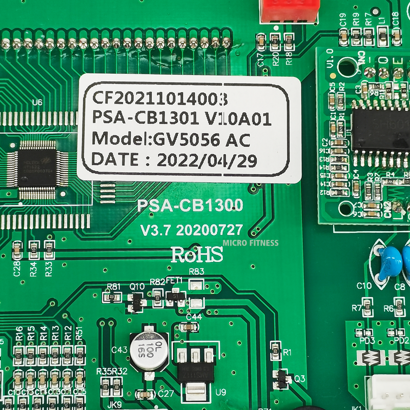 PSA-CB13000 V2.2 Treadmill Upper Control panel Screen Display GV5056DC PSA-CB1301V10A01