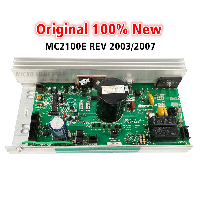 Proform NordicTrack Treadmill Motor Controller MC2100 E REV 2003 2007 U-MC2100E Circuit Board Control Board