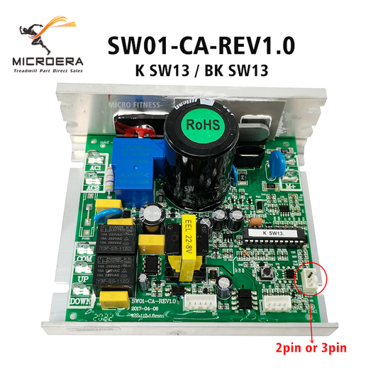  Reebok OMA Treadmill Motor Controller Control Board SW01-CA-REV1.0 KSW13 BKSW13