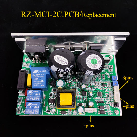 Replacement RZ-MCI-2C.PCB Treadmill Control Board RZ-MCI-2C for YP-M8 Treadmill Circuit board Motherboard YPOO M8 007