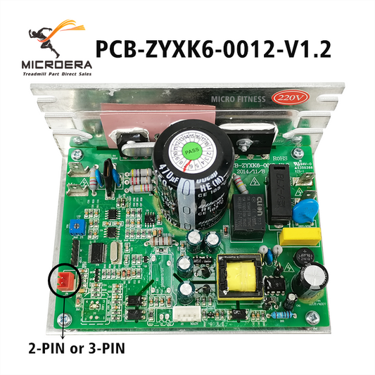 SHUA Treadmill Motor Controller Control Panel Circuit board PCB ZYXK6 0012 V1.2 PCB-ZYXK6-0012-V1.1