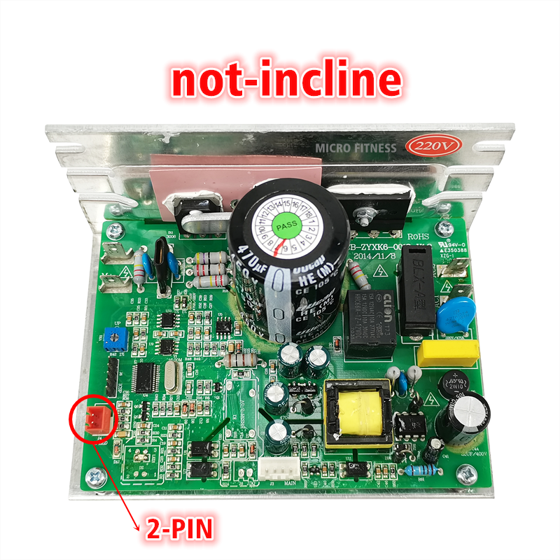 SHUA Treadmill Motor Controller Control Panel Circuit board PCB ZYXK6 0012 V1.2 PCB-ZYXK6-0012-V1.1