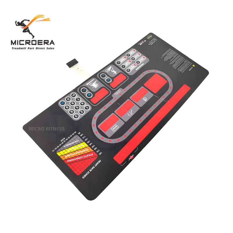 STAR TRAC 9054 Treadmill Button Panel Quick Start Stop Button keyboard Control Panel Membrane Switch STAR T RAC Keypad