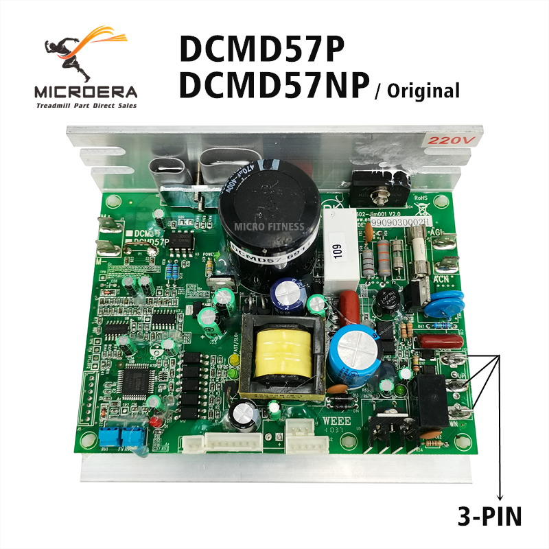 Smooth Fitness 5.65 Treadmill Controller Control board PCB Endex DCMD57 DCMD57P DCMD57NP