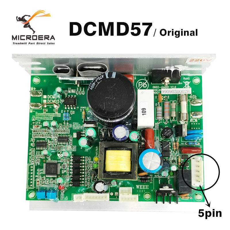 Smooth Fitness 5.65 Treadmill Controller Control board PCB Endex DCMD57 DCMD57P DCMD57NP