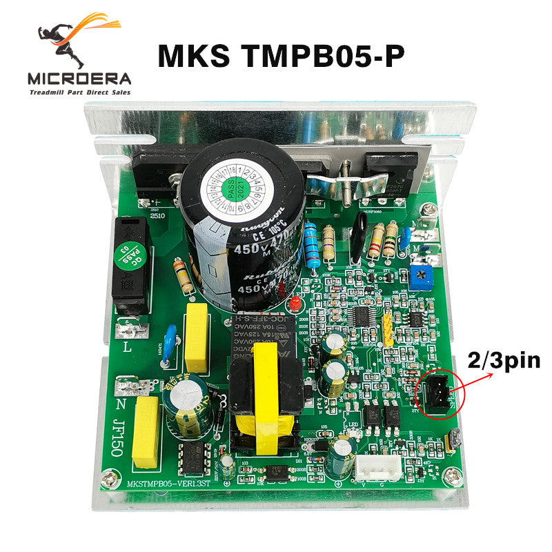 Treadmill Motor Controller Control panel Circuit board MKS TMPB05-P 20101006 JF150 120528