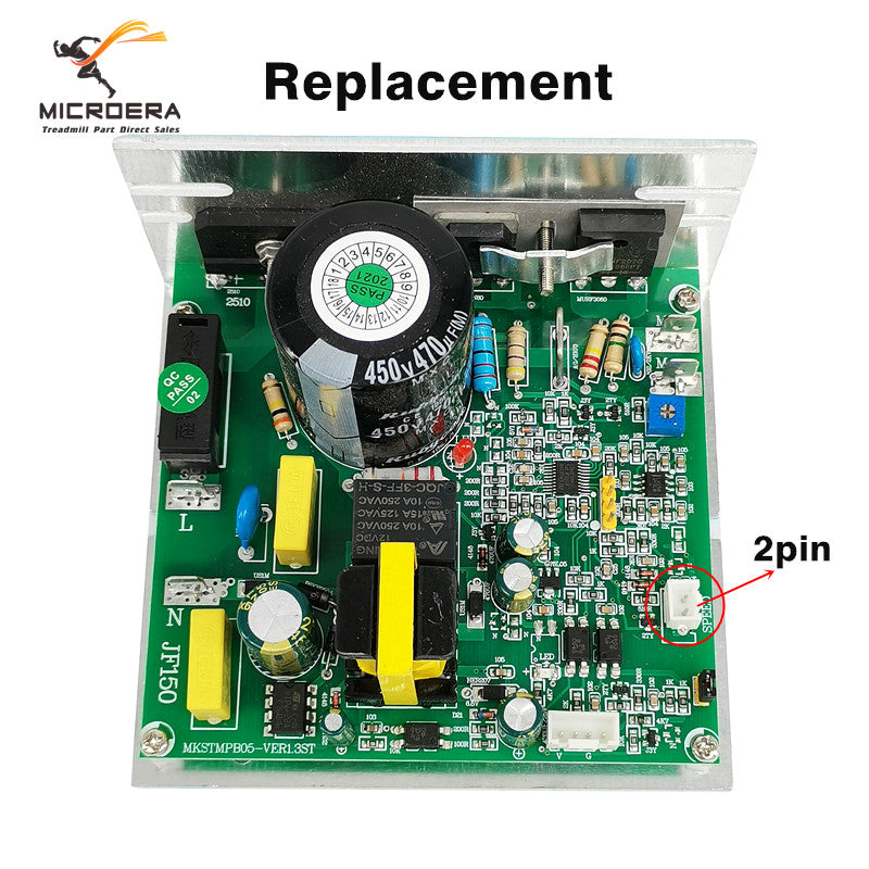 Treadmill Motor Controller Control panel Circuit board MKS TMPB05-P 20101006 JF150 120528