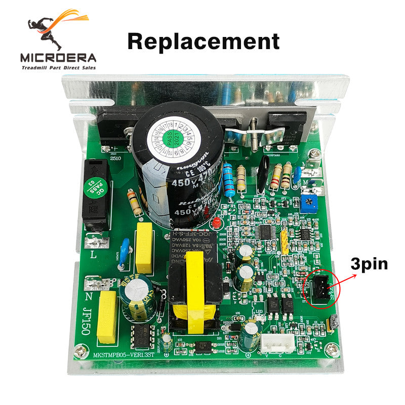 Treadmill Motor Controller Control panel Circuit board MKS TMPB05-P 20101006 JF150 120528