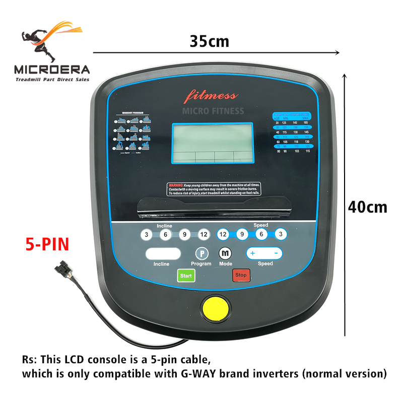 Universal Treadmill display instrument panel Screen Inverter