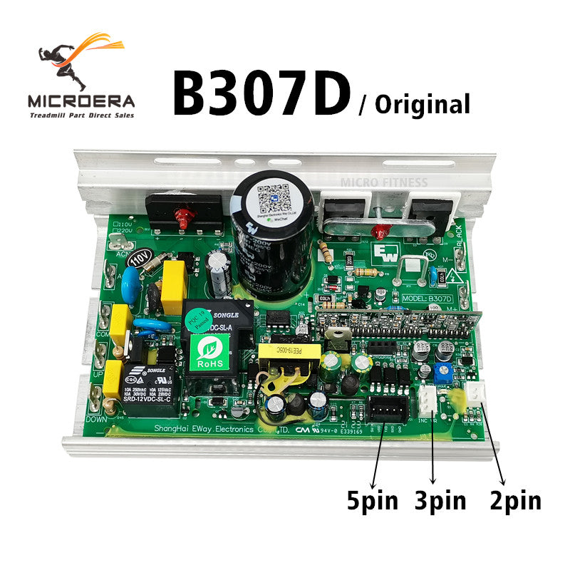 Xterra Johnson Landranger CT80A Treadmill Controller Control Board B307D B307115-M0-110V B307215-B1-220V